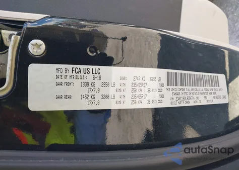 2018 Chrysler Pacifica Touring L from USA, damaged, VIN 2C4RC1BG4JR354724